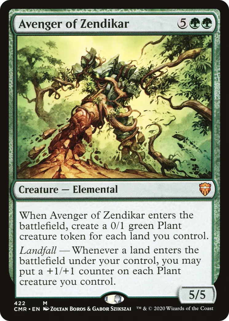 Avenger of Zendikar — Commander Legends — Magic: The Gathering