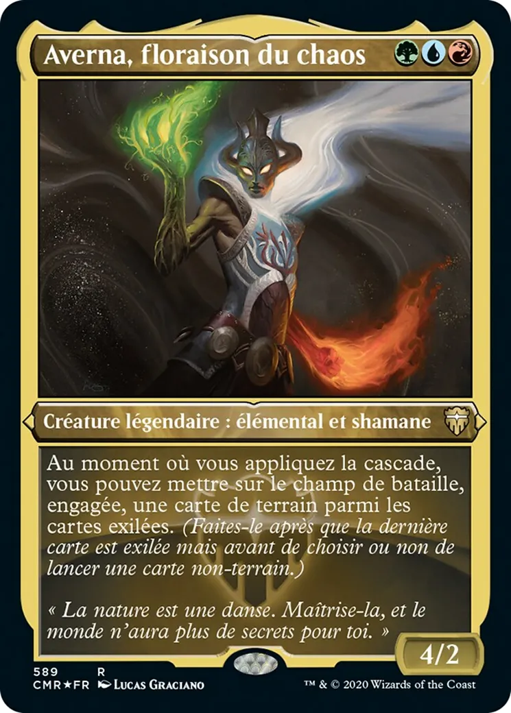 Averna, floraison du chaos — Commander Legends — Magic: The Gathering