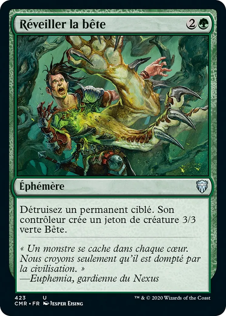 Réveiller la bête from Commander Legends - Magic: The Gathering