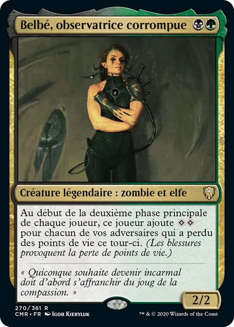 Belbé, observatrice corrompue — Commander Legends — Magic: The Gathering