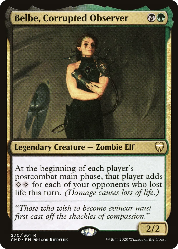 Belbe, Corrupted Observer — Commander Legends — Magic: The Gathering