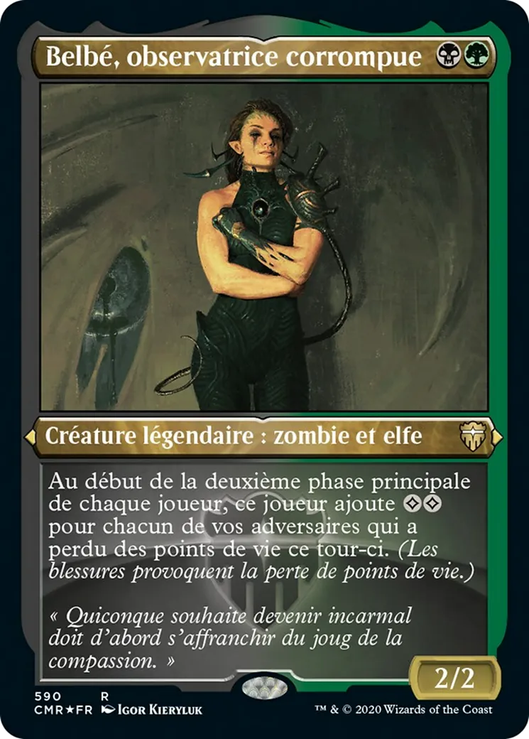 Belbé, observatrice corrompue — Commander Legends — Magic: The Gathering