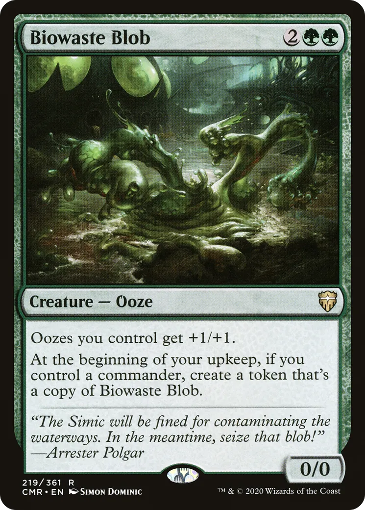 Biowaste Blob — Commander Legends — Magic: The Gathering