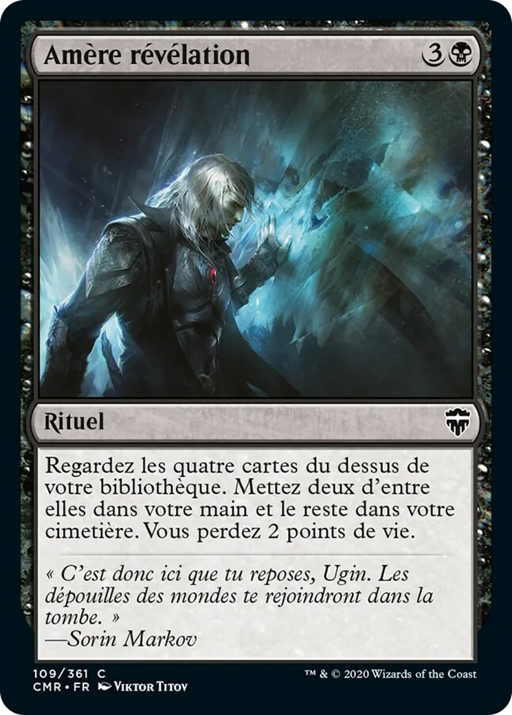 Amère révélation — Commander Legends — Magic: The Gathering