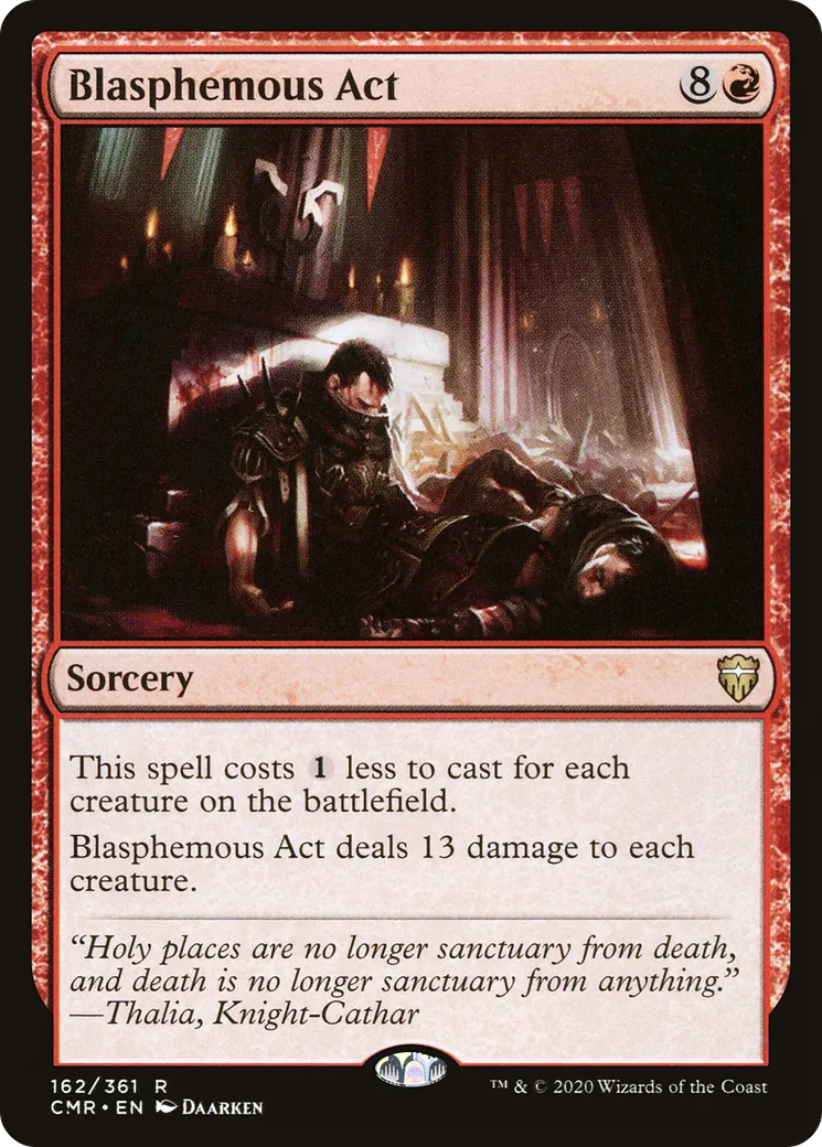 Blasphemous Act — Commander Legends — Magic: The Gathering