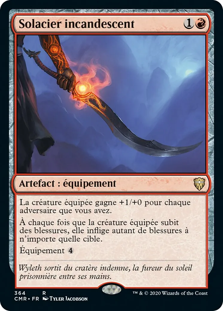 Solacier incandescent — Commander Legends — Magic: The Gathering