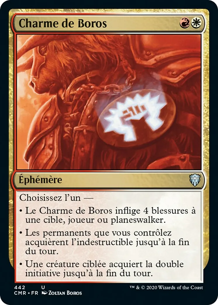 Charme de Boros from Commander Legends - Magic: The Gathering
