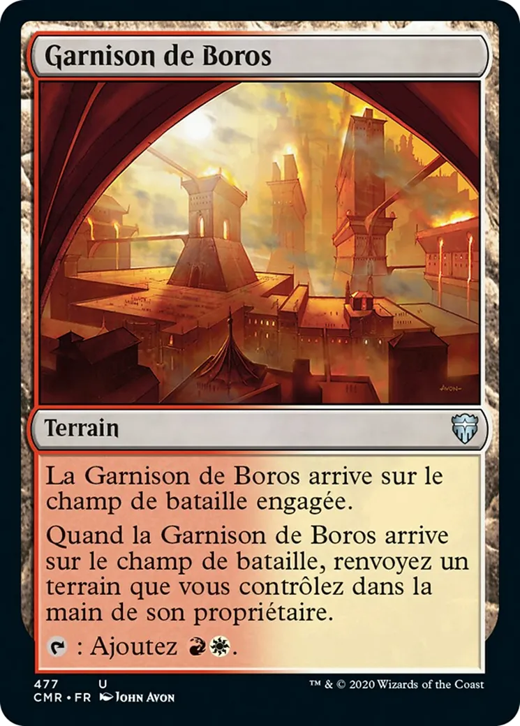 Garnison de Boros from Commander Legends - Magic: The Gathering