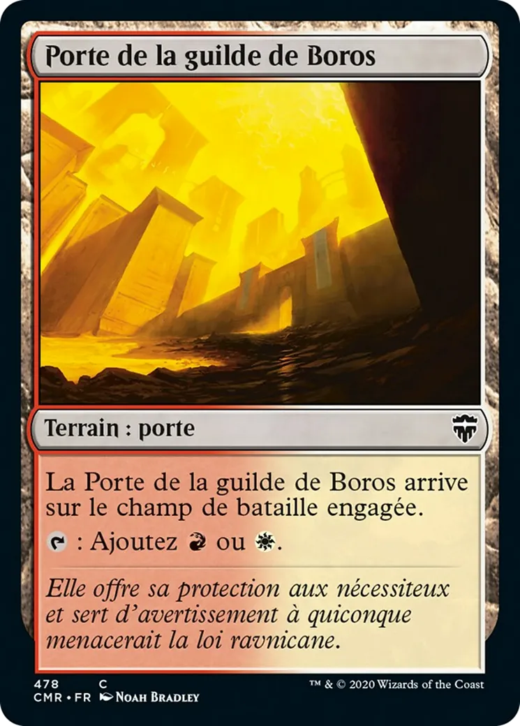 Porte de la guilde de Boros — Commander Legends — Magic: The Gathering
