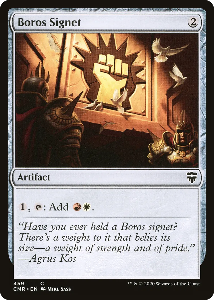 Boros Signet — Commander Legends — Magic: The Gathering