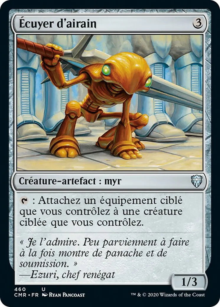 Écuyer d'airain — Commander Legends — Magic: The Gathering