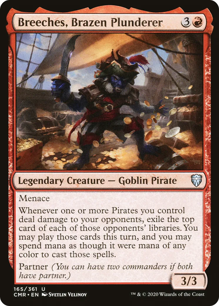 Breeches, Brazen Plunderer — Commander Legends — Magic: The Gathering