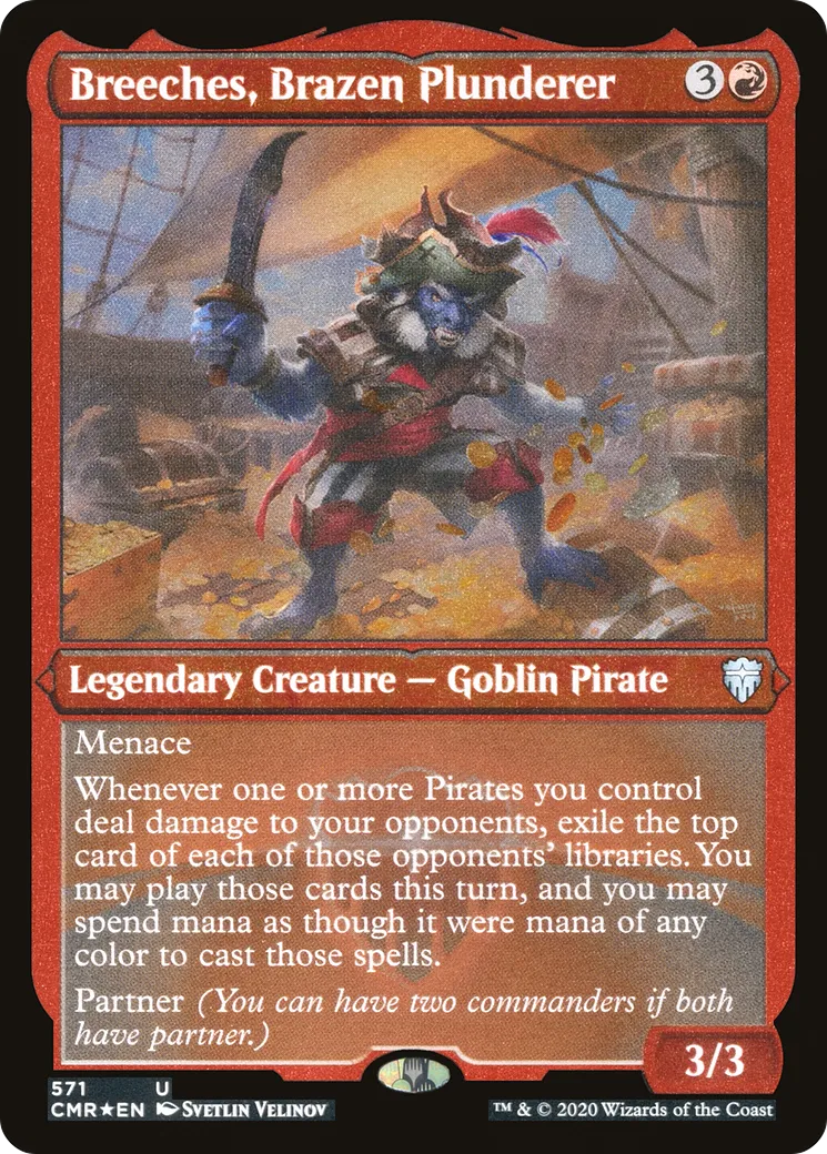 Breeches, Brazen Plunderer — Commander Legends — Magic: The Gathering