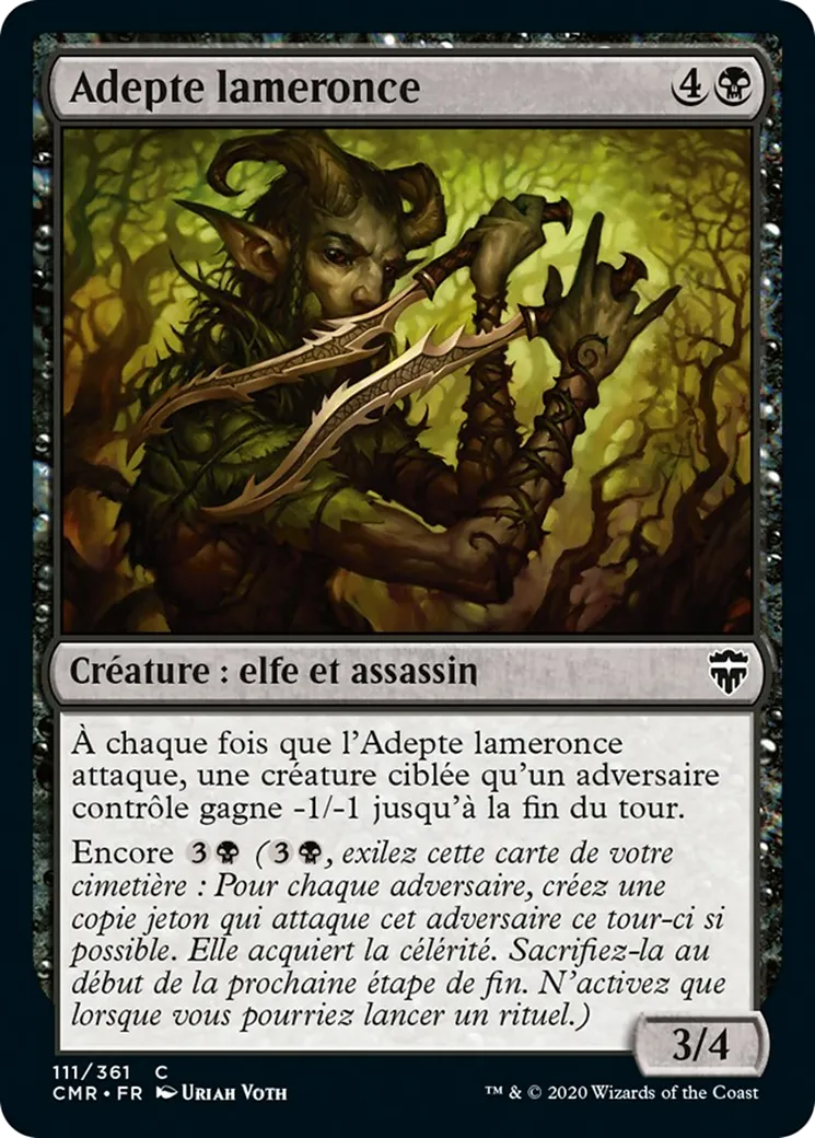 Adepte lameronce — Commander Legends — Magic: The Gathering