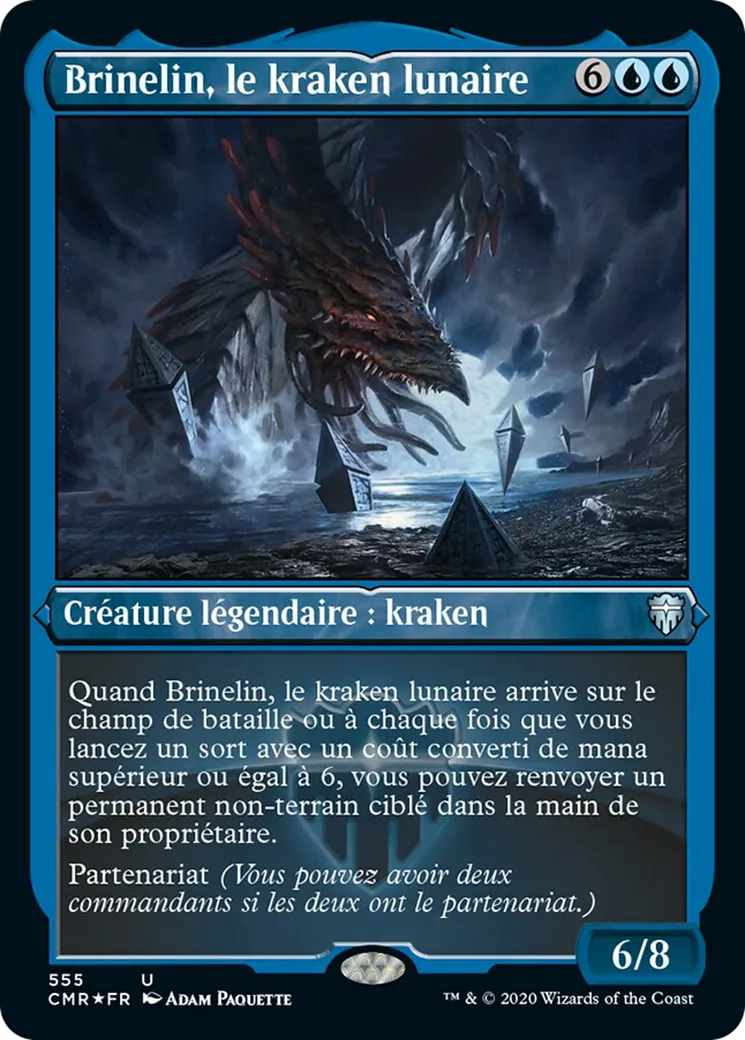 Brinelin, le kraken lunaire — Commander Legends — Magic: The Gathering