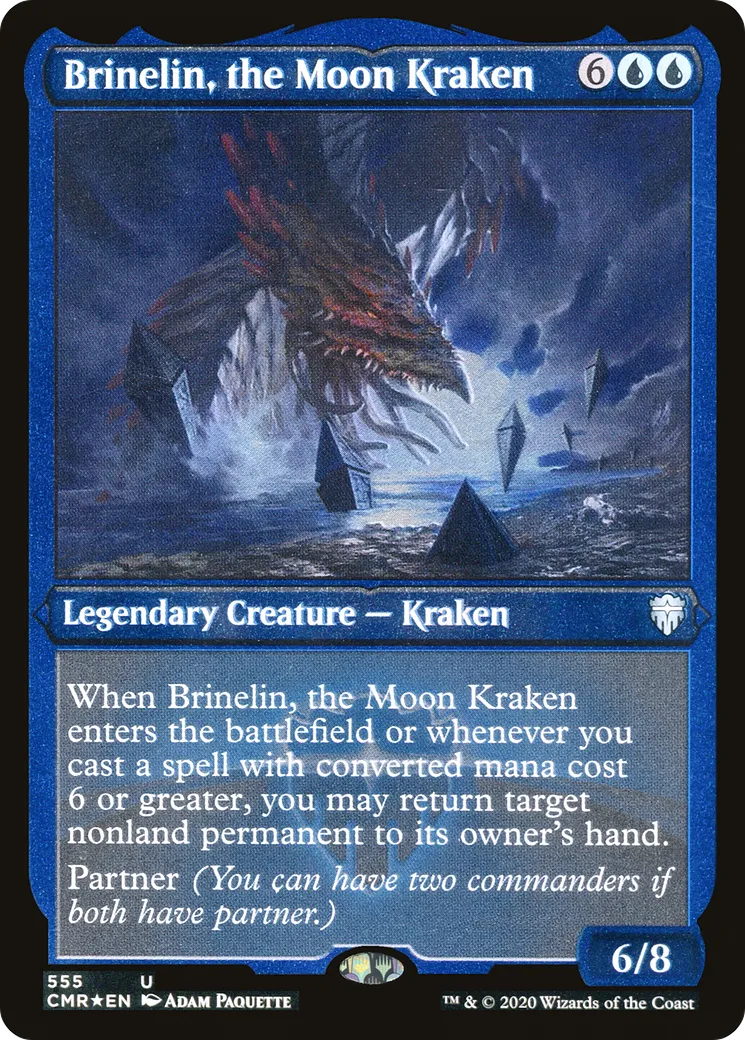 Brinelin, the Moon Kraken — Commander Legends — Magic: The Gathering
