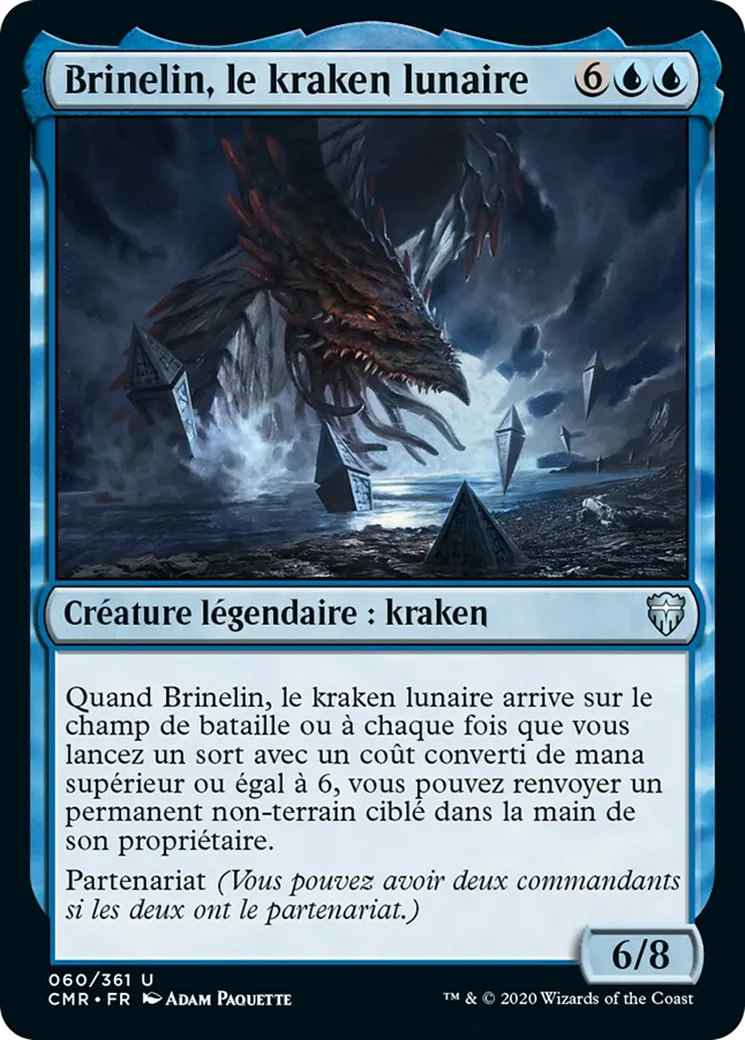 Brinelin, le kraken lunaire — Commander Legends — Magic: The Gathering