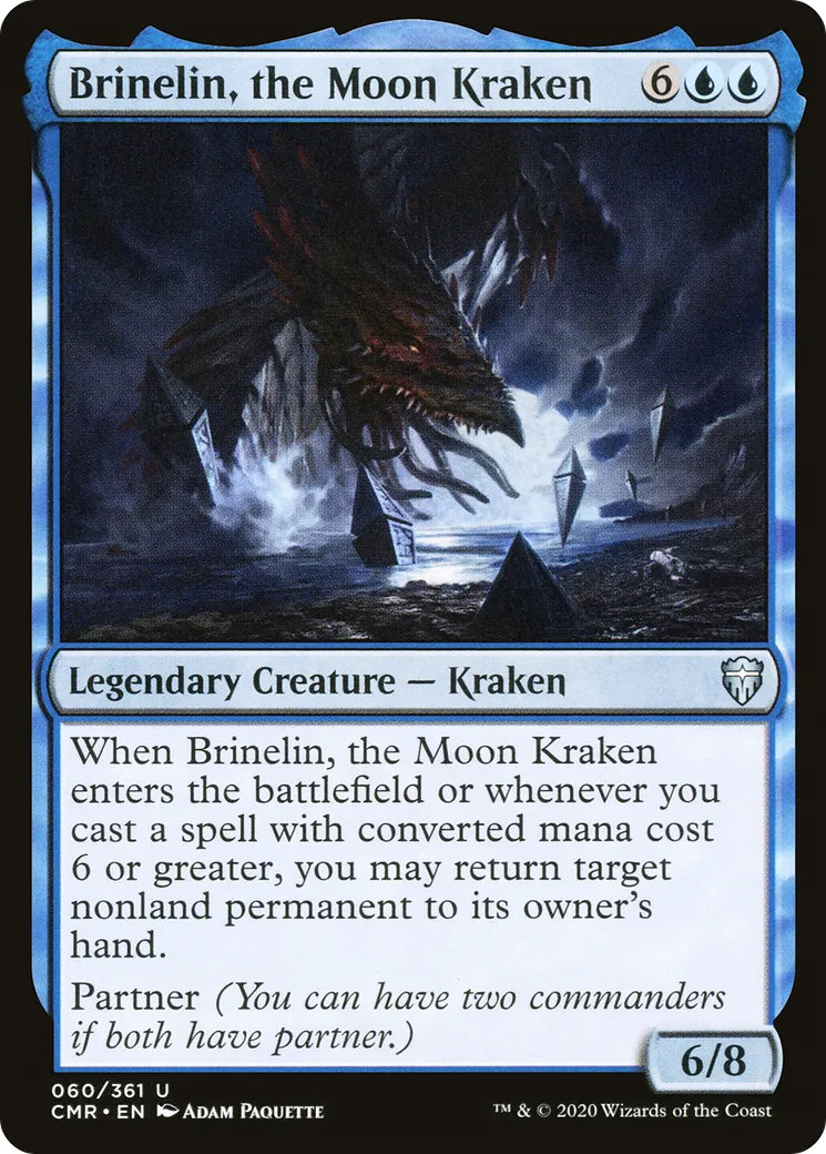 Brinelin, the Moon Kraken — Commander Legends — Magic: The Gathering