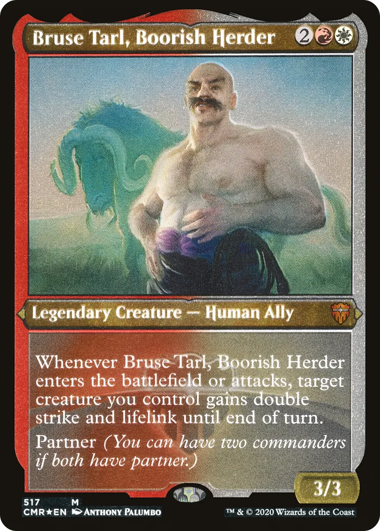 Bruse Tarl, Boorish Herder — Commander Legends — Magic: The Gathering