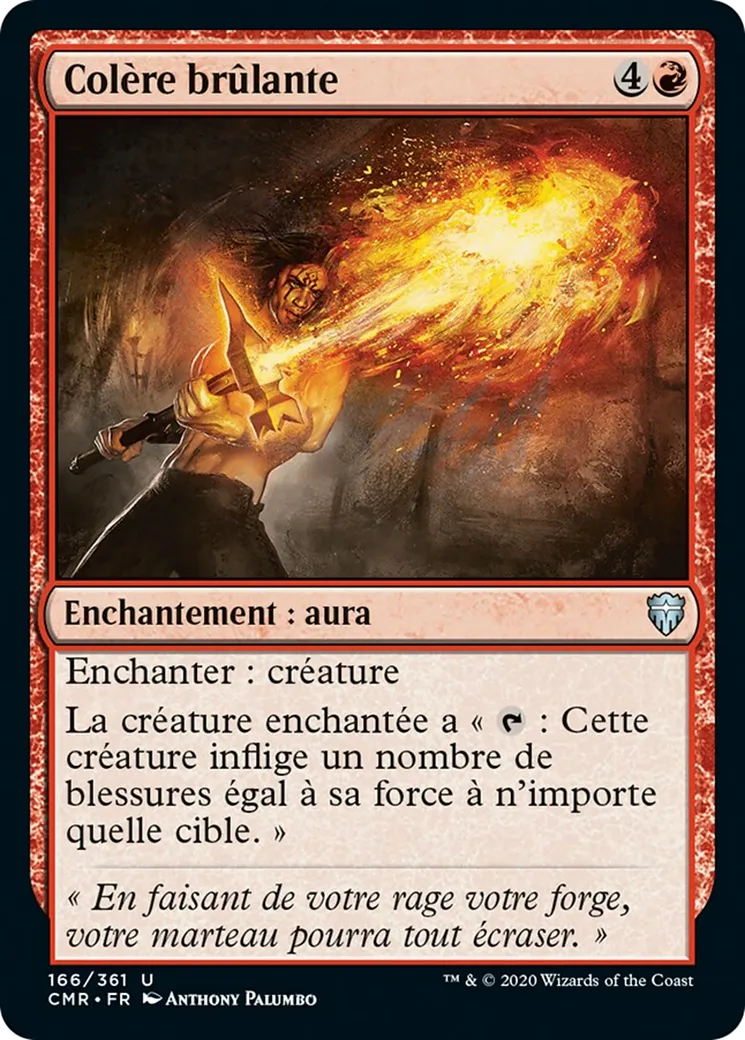 Colère brûlante from Commander Legends - Magic: The Gathering