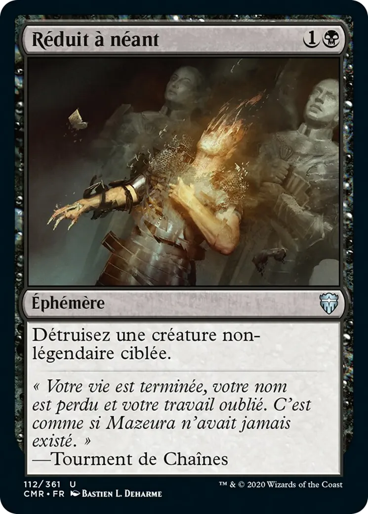 Réduit à néant — Commander Legends — Magic: The Gathering
