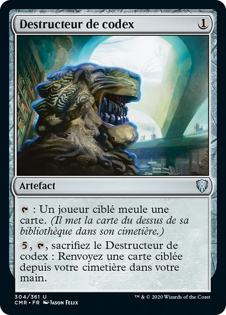 Destructeur de codex from Commander Legends - Magic: The Gathering