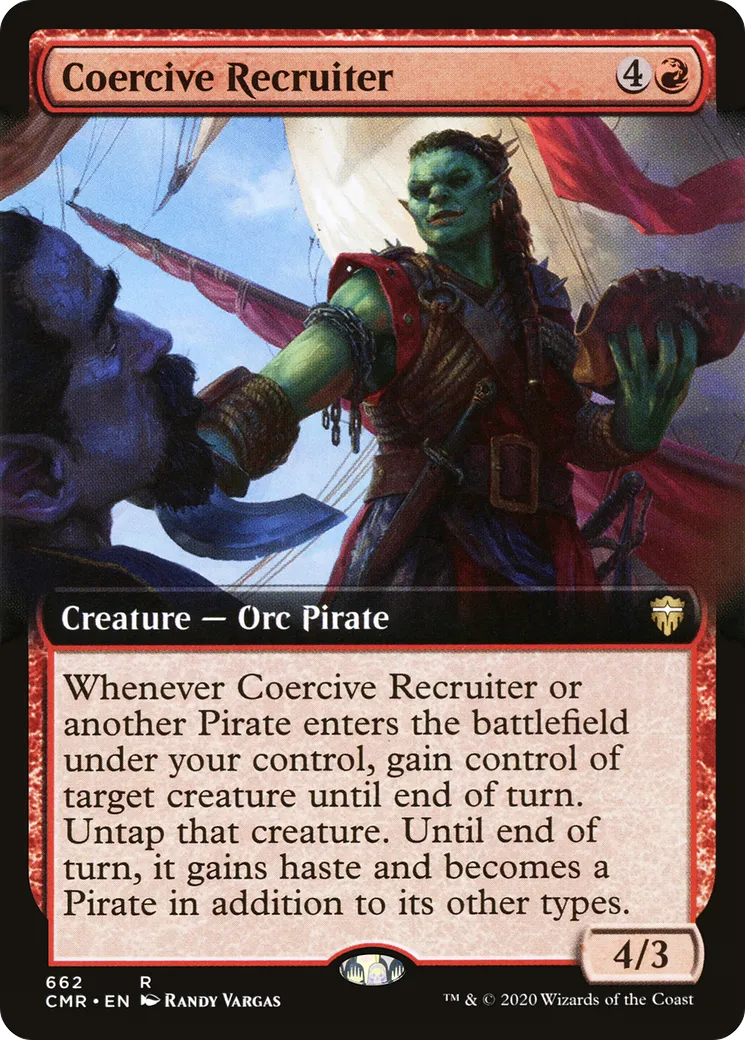 Coercive Recruiter — Commander Legends — Magic: The Gathering