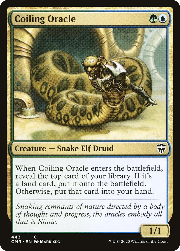 Coiling Oracle — Commander Legends — Magic: The Gathering