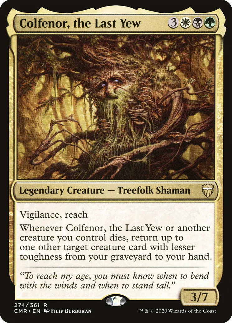 Colfenor, the Last Yew — Commander Legends — Magic: The Gathering