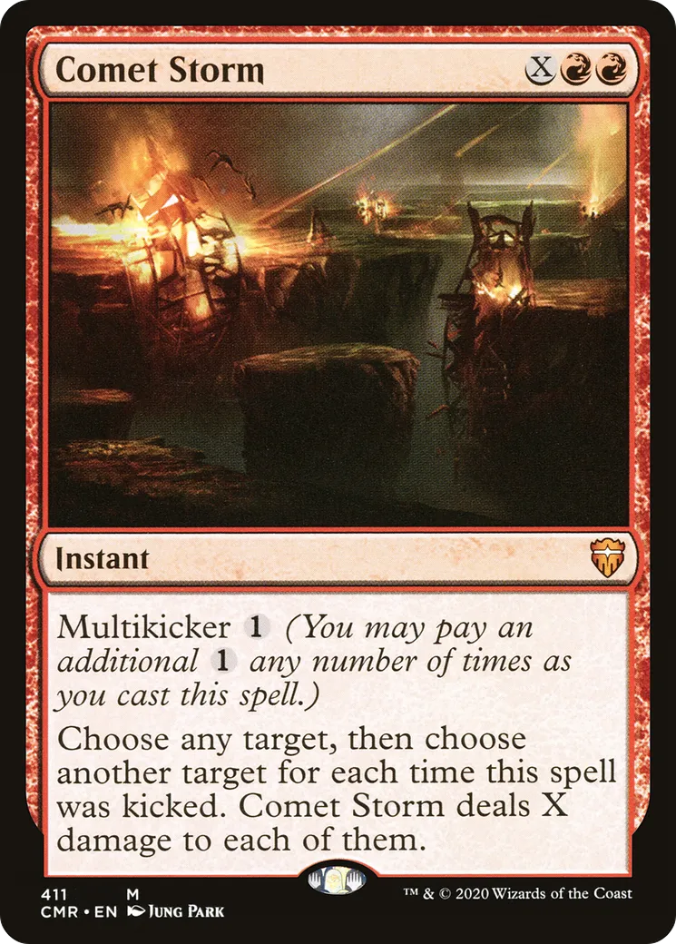 Comet Storm from Commander Legends - Magic: The Gathering
