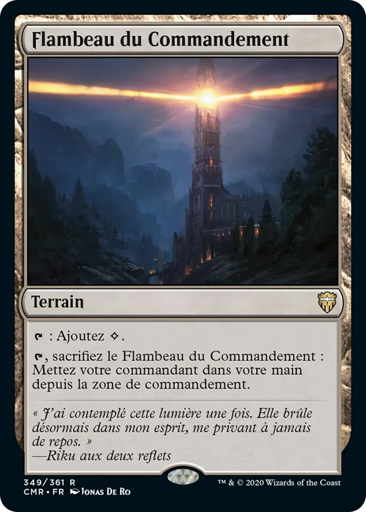 Flambeau du Commandement — Commander Legends — Magic: The Gathering