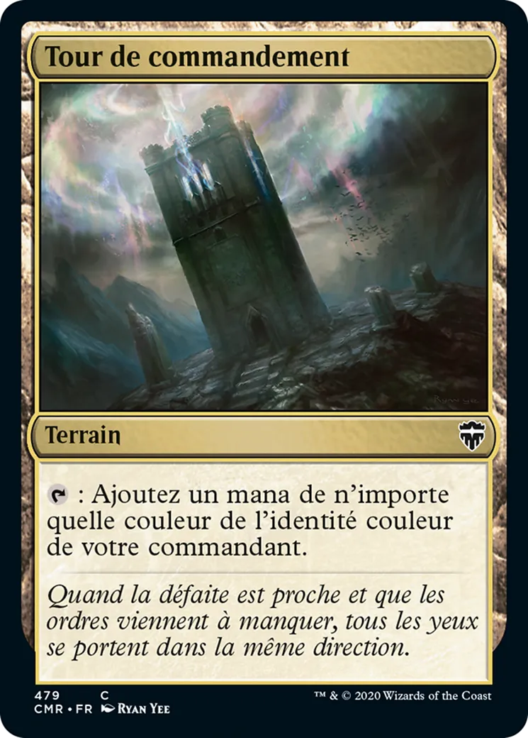 Tour de commandement — Commander Legends — Magic: The Gathering