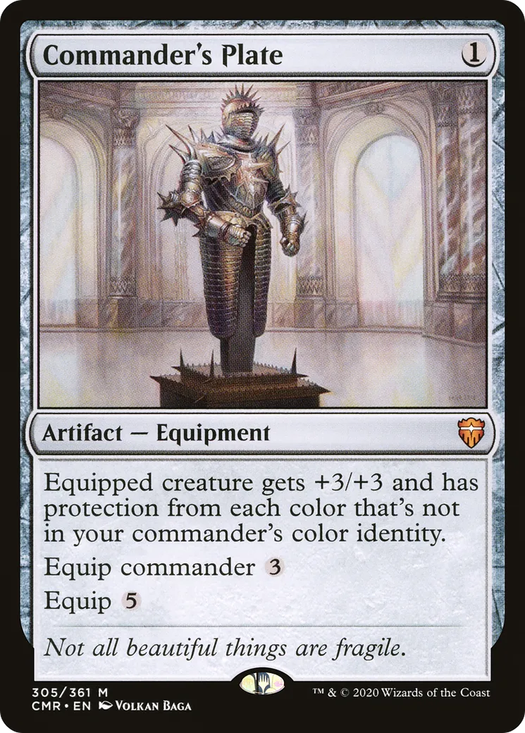 Commander's Plate — Commander Legends — Magic: The Gathering