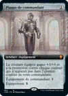 Product image for Plaque de commandant