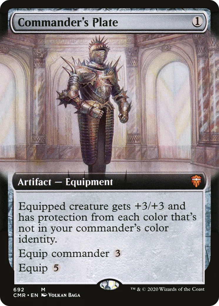 Plaque de commandant — Commander Legends — Magic: The Gathering
