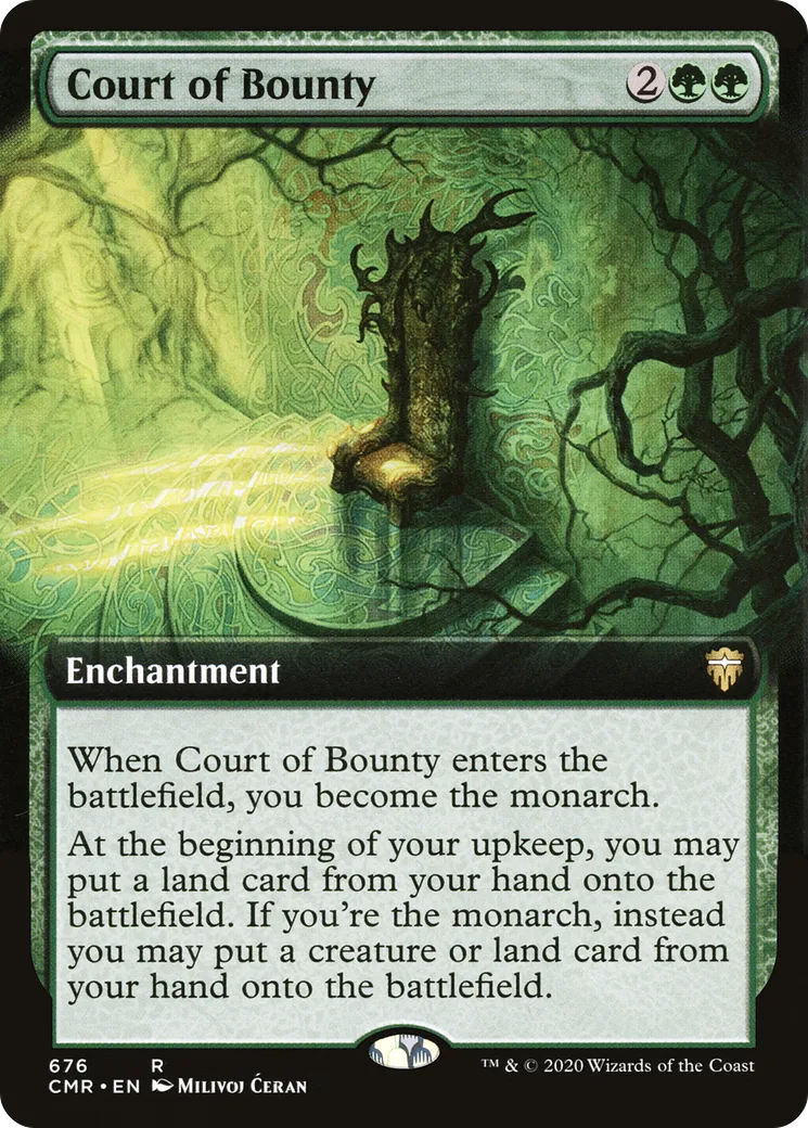 Court of Bounty — Commander Legends — Magic: The Gathering
