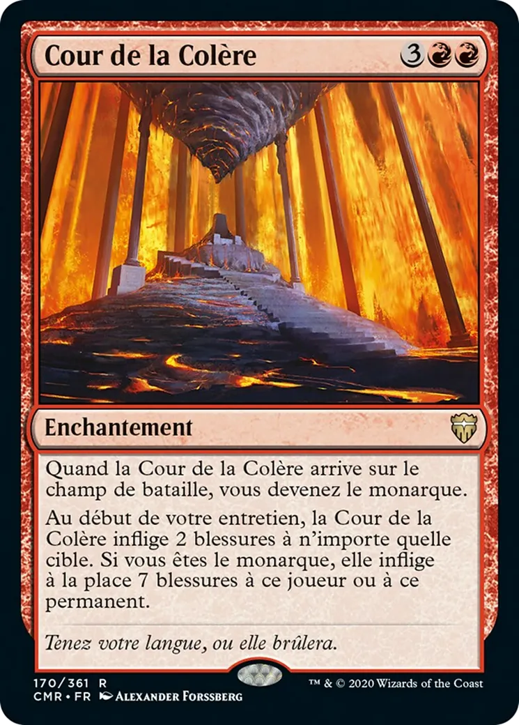 Cour de la Colère — Commander Legends — Magic: The Gathering