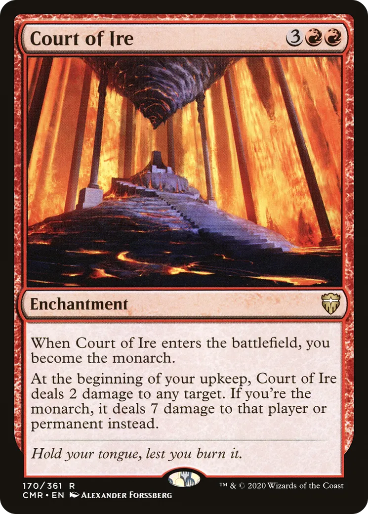 Court of Ire — Commander Legends — Magic: The Gathering