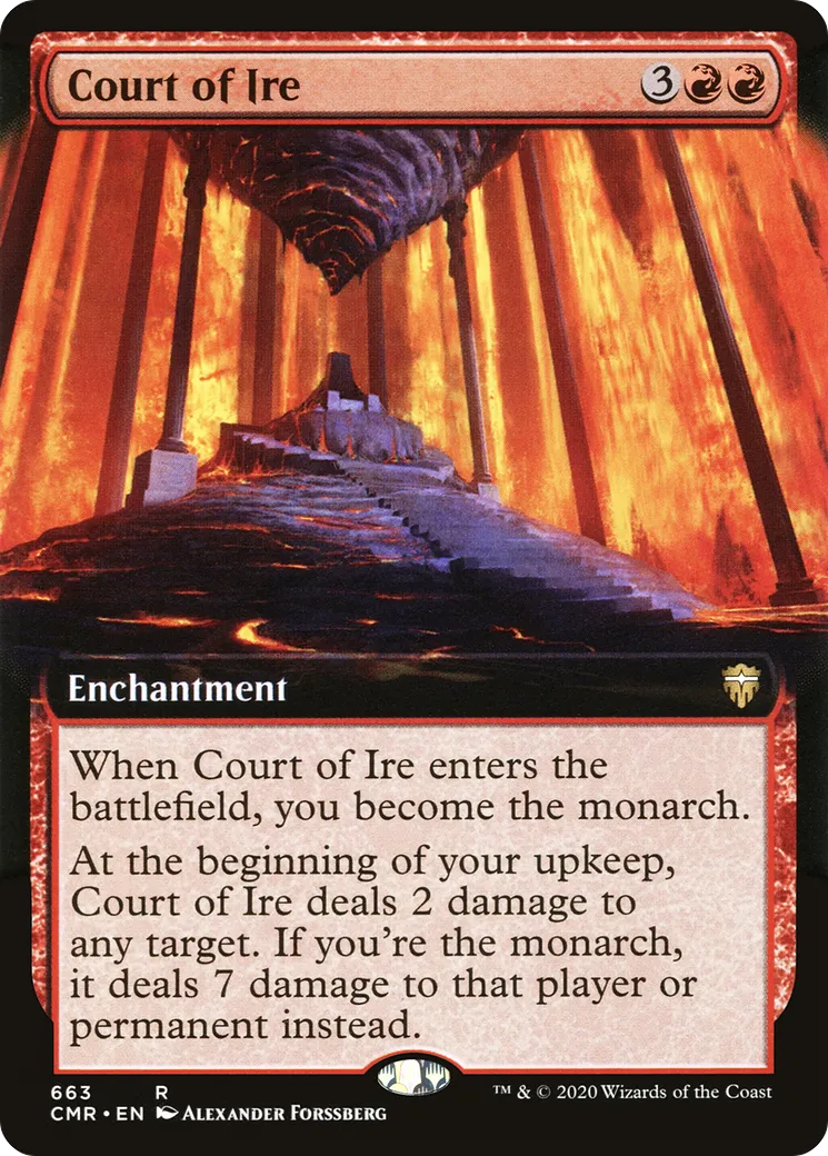 Court of Ire — Commander Legends — Magic: The Gathering