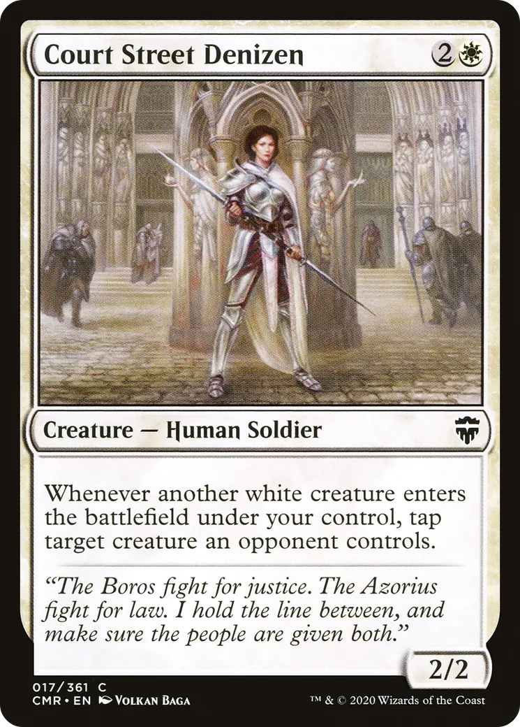 Court Street Denizen — Commander Legends — Magic: The Gathering