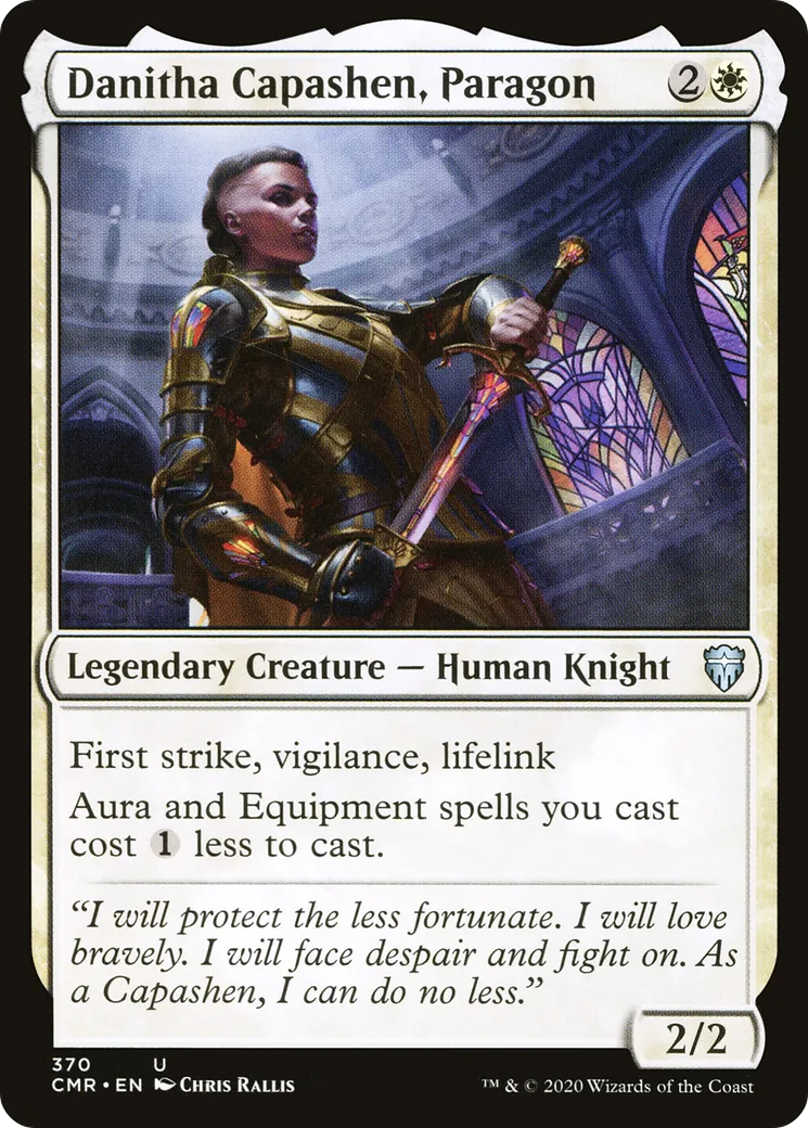 Danitha Capashen, Paragon — Commander Legends — Magic: The Gathering