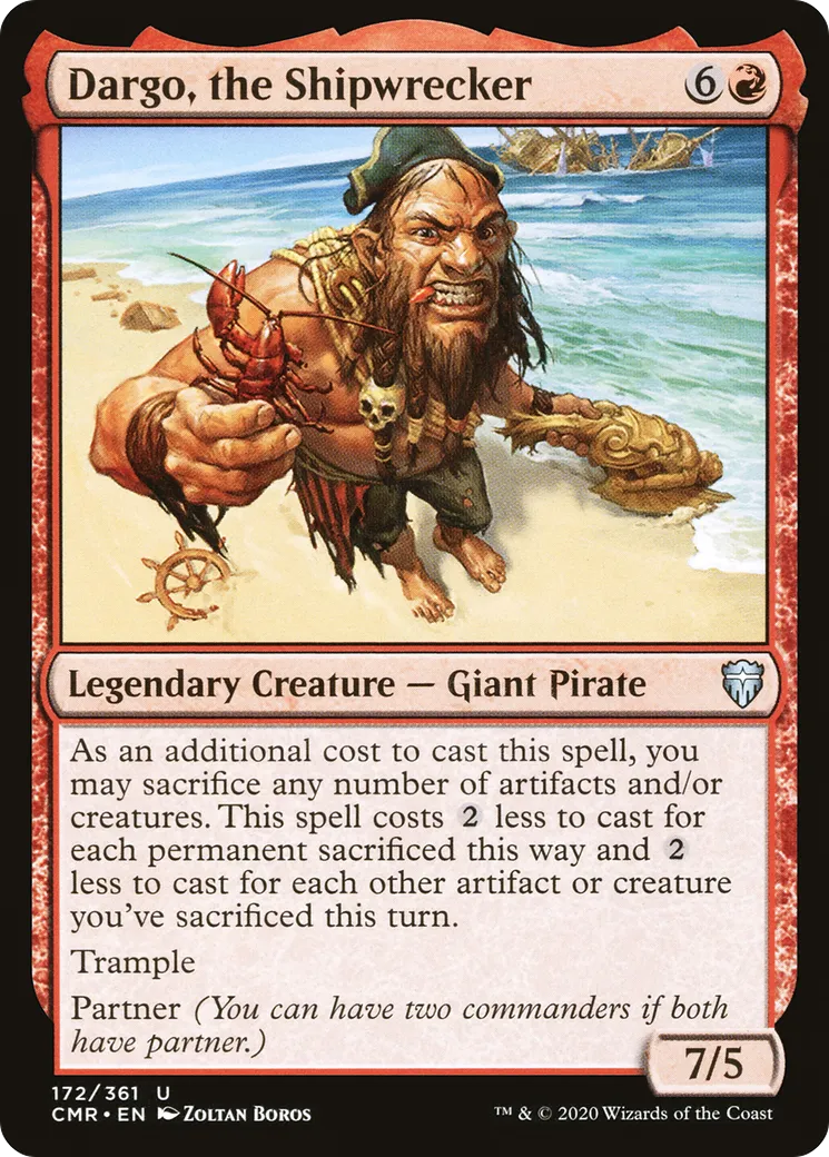 Dargo, the Shipwrecker — Commander Legends — Magic: The Gathering