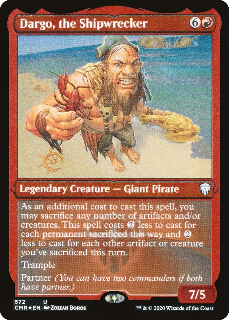 Dargo, the Shipwrecker — Commander Legends — Magic: The Gathering