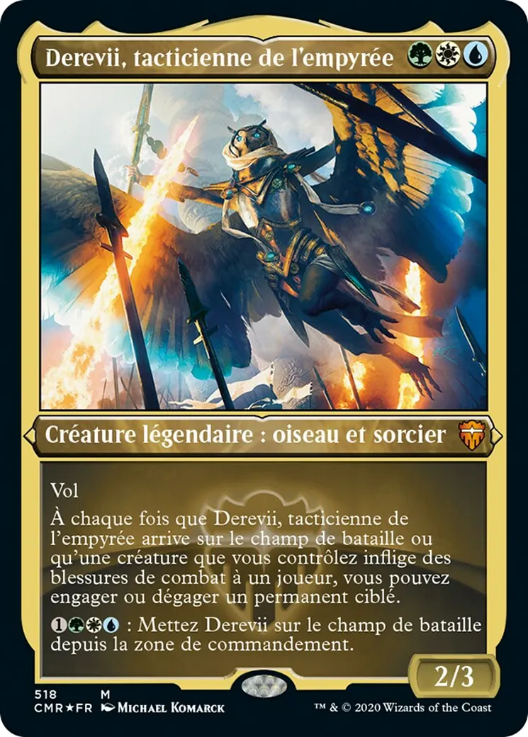Derevii, tacticienne de l'empyrée — Commander Legends — Magic: The Gathering