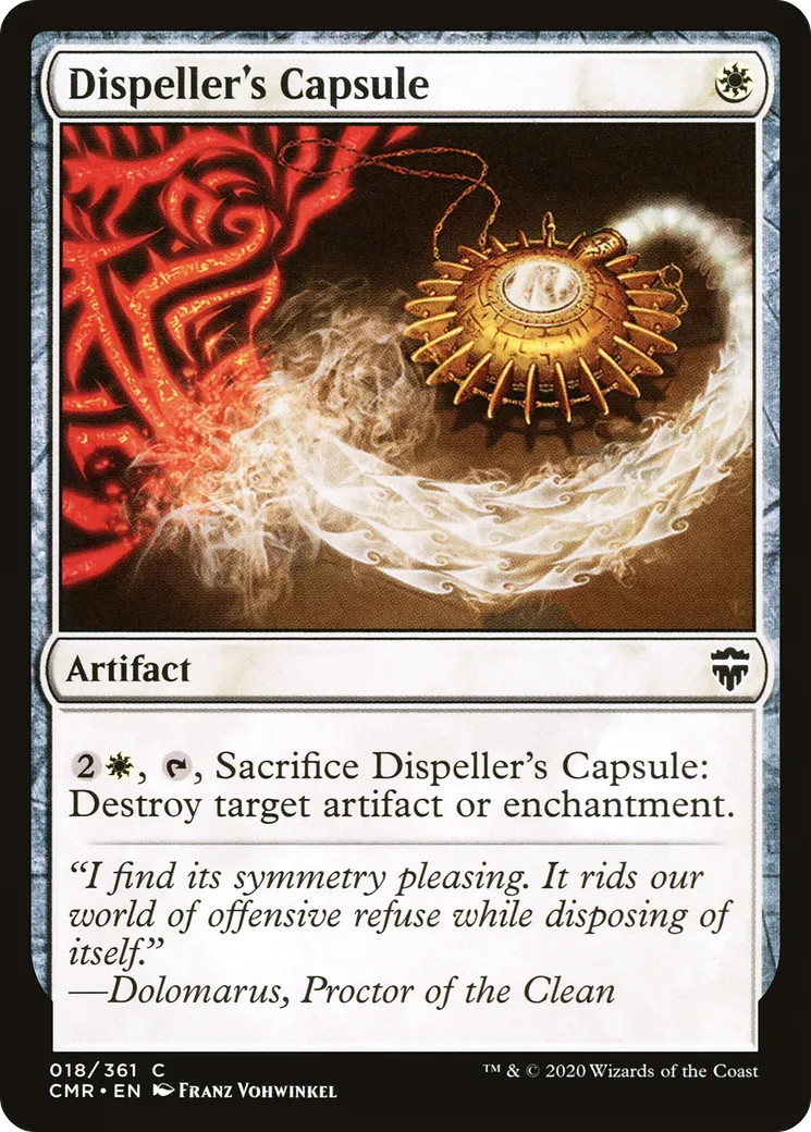Dispeller's Capsule — Commander Legends — Magic: The Gathering