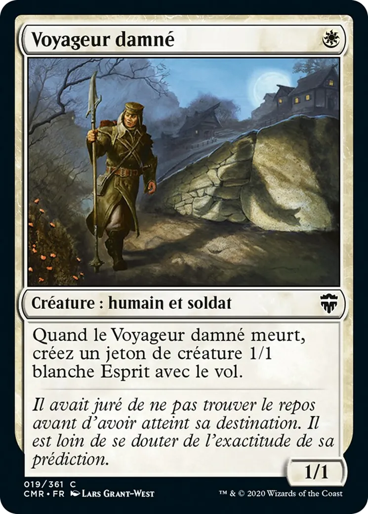Voyageur damné — Commander Legends — Magic: The Gathering
