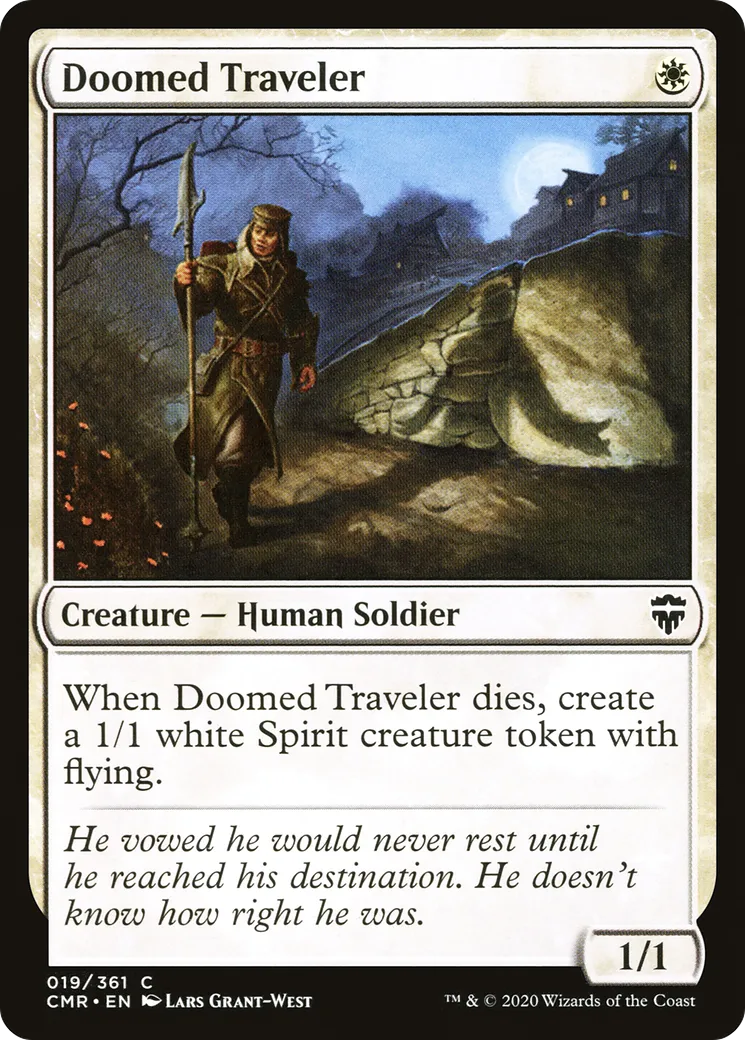 Doomed Traveler — Commander Legends — Magic: The Gathering