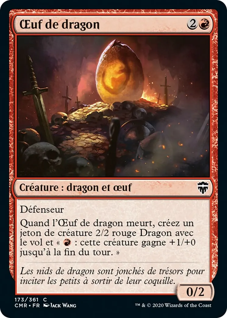 Œuf de dragon — Commander Legends — Magic: The Gathering