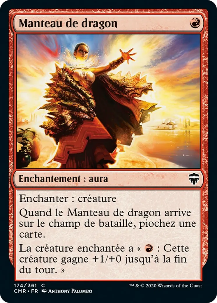 Manteau de dragon — Commander Legends — Magic: The Gathering