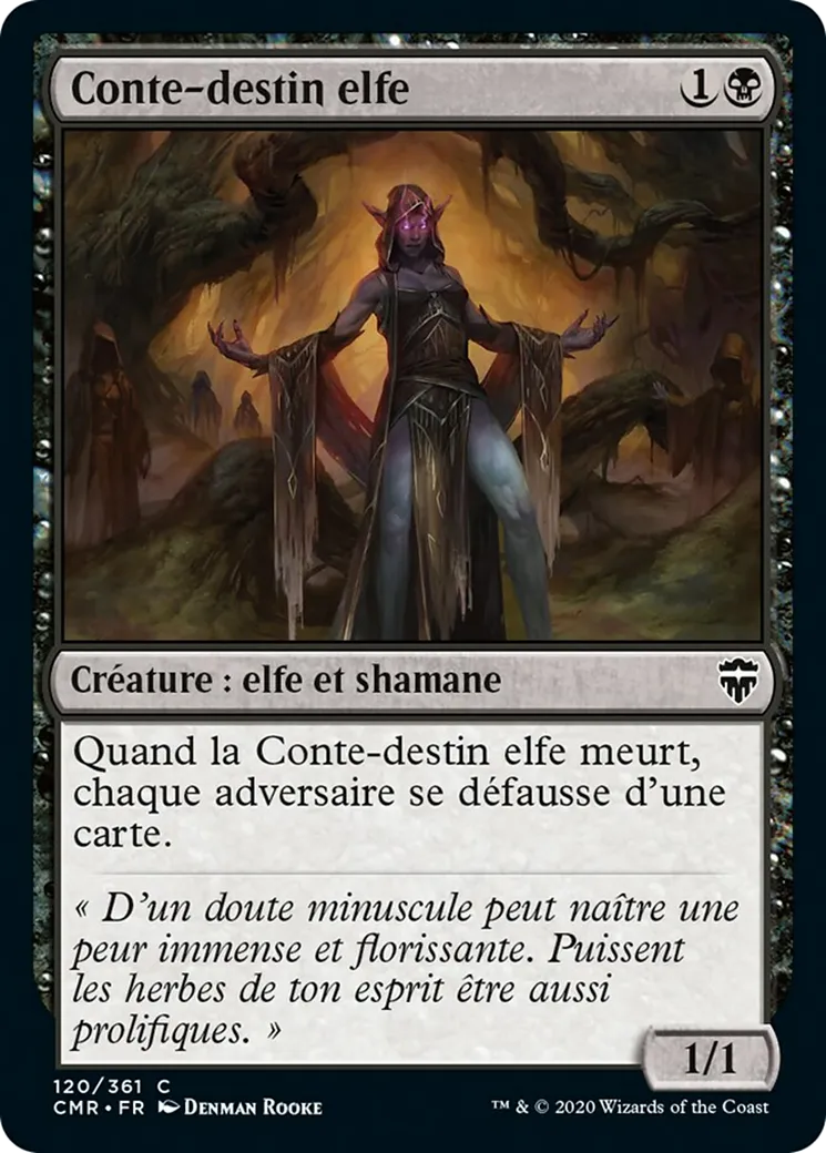Conte-destin elfe — Commander Legends — Magic: The Gathering